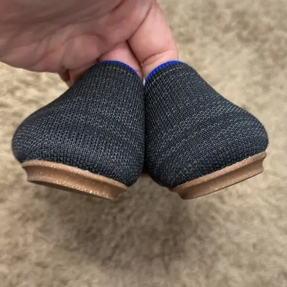 Rothy’s Women The Point Black Flats Size 9 - Picture 7 of 11